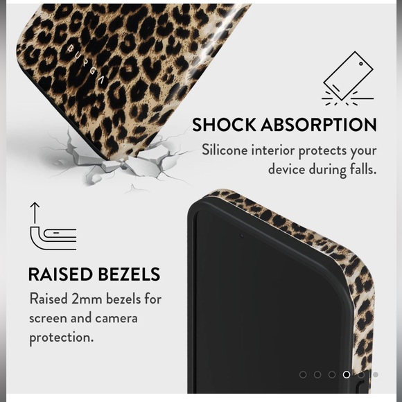 BURGA iPhone 15 Plus Animal Print Phone Case - NWT - Picture 7 of 7
